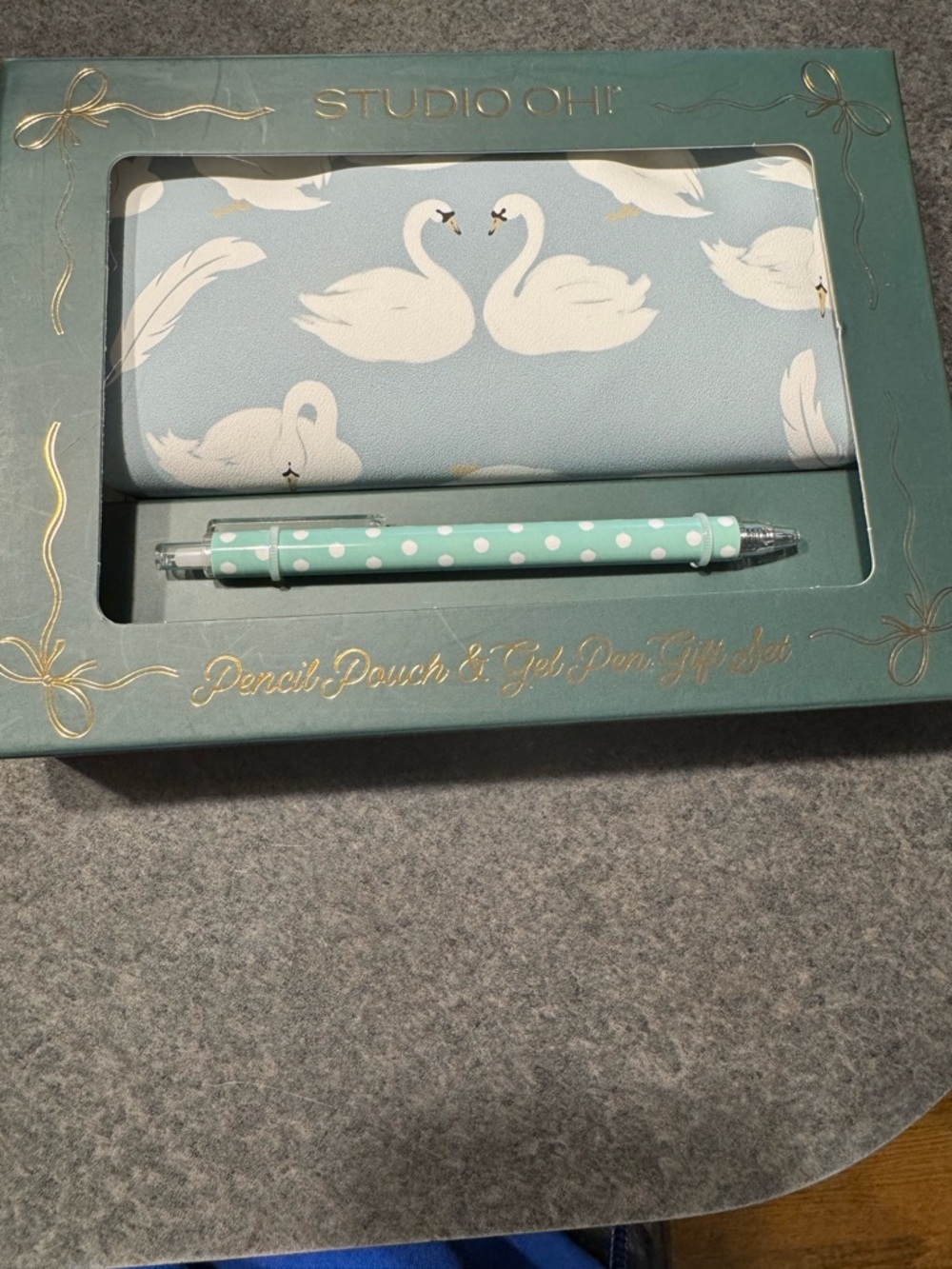 Studio Oh! Pencil Pouch and Gel Pen Gift Set
